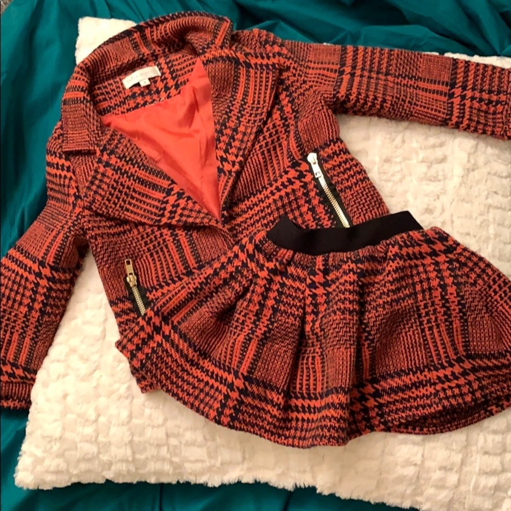 Trendy two piece suit